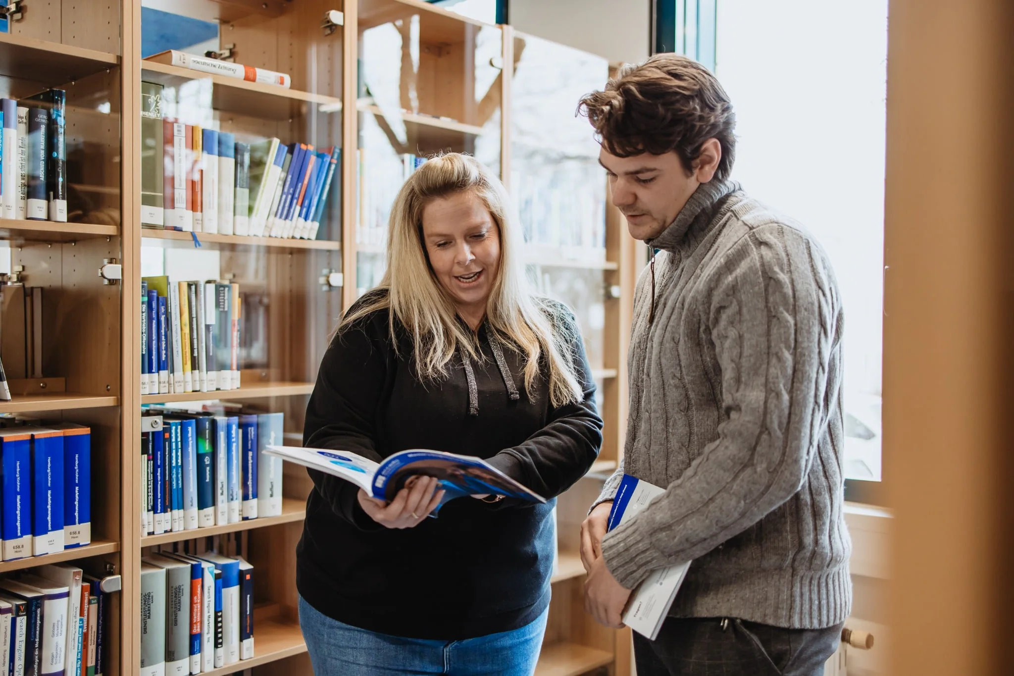 Persönliche Orientierung in der accadis Bibliothek